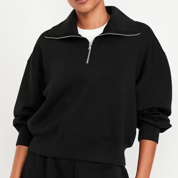 Old Navy Bounce Fleece Half-Zip Pullover Sweatshirt size M - Picture 2 of 15